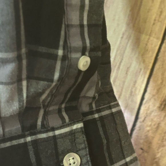 NWT Upcycled Land Shark Flannel Tee size Large-XLarge - Picture 3 of 7